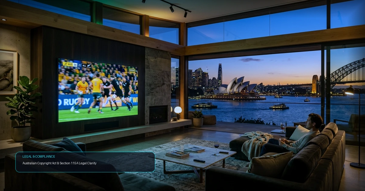 Is IPTV Legal in Australia: Regulatory Analysis, Copyright Act Section 115A, and Safe Streaming Infrastructure